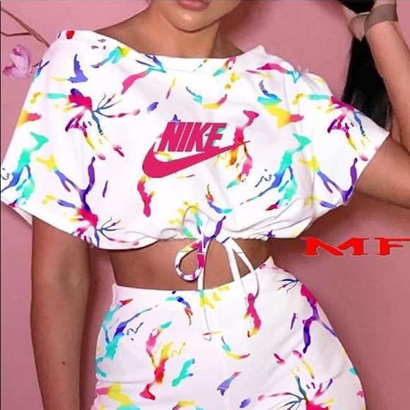 Nike Pants - Nike 2 piece Short Set Size Med
Top and Bottoms